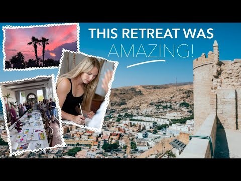 Everything We Did On This Incredible Watercolour Retreat In SPAIN!