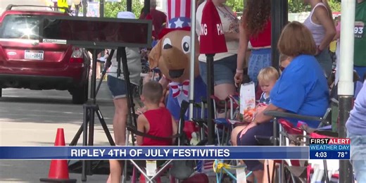 July 4th festivities underway in Ripley, W.Va.