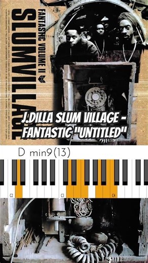 J.Dilla Slum Village Fantastic “Untitled” Chords 🔥🎹🔥 #musiianparadise