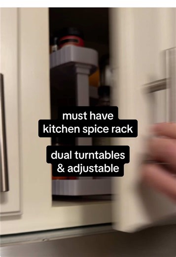 Must Have Adjustable Spice Rack for Your Kitchen