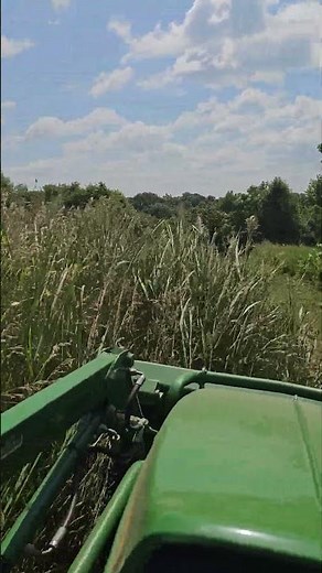 Testing the Limits of John Deere 1026r with a 5ft Rotary Cutter
