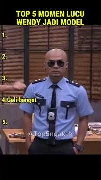 Top 5 wendy jadi model bikin ngakak