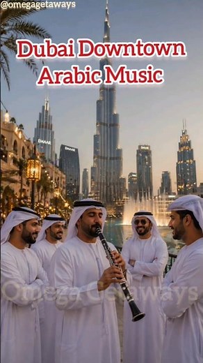 Dubai Downtown Arabic Music | Middle Eastern music instrumental