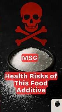 MSG: Health Risks of This Food Additive | What You’re Not Being Told! #MSG #FoodAdditives