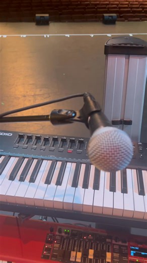 My keyboard rig setup for the "Dream" show. | Bobby Allen