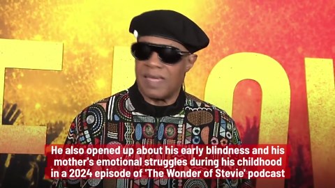 Stevie Wonder Addresses Rumors He’s Not Really Blind