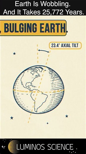 What You Need to Know About Earth's Axial Precession #space #facts