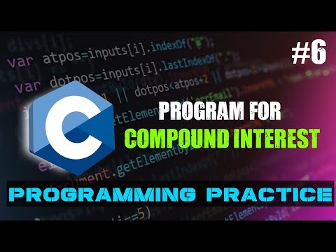 C Program to Calculate Compound Interest || C Programming Practice || RD Coding Vines