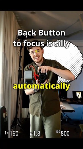 Why I don't use Back Button Autofocus.