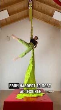Three ways into the back flag variation #shorts #aerialsilks #aerial #acrobatics #circus