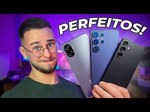 TOP 7 MELHORES Celulares SAMSUNG CUSTO-BENEFÍCIO em 2026!!! - BOM e BARATO
