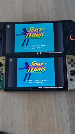 Super Tennis- Nintendo Switch 2 vs Switch OLED Speed Comparison