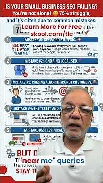 5 SEO Mistakes Small Businesses Keep Making | Part 1#shorts #seo