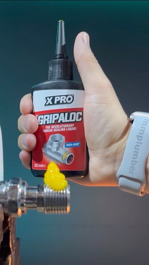 Matthew Marciniak | This is gripaloc! The all new thread sealant from Xpro which is amazing formula it’s non dripping characteristics will reduce drips and no... | Instagram