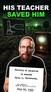 A Farm Kid Invented TV. RCA Sued Him. His TEACHER Saved Him.
