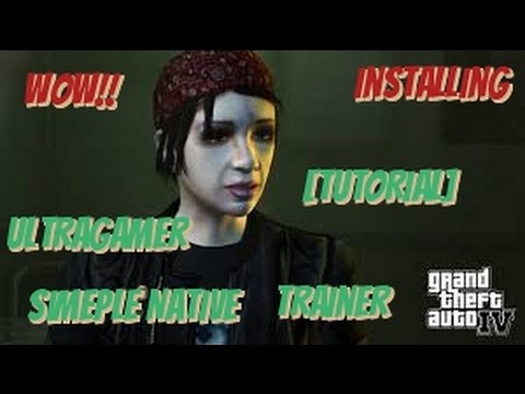 Gta iv how to install simple native trainer 100% working