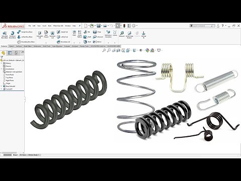 how to make spring in solidworks (design spring in solidworks)
