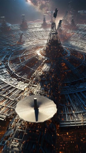 Space Telescope Array Flyover