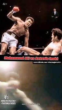 Antonio inoki vs Muhammad Ali on June 26, 1976 at the Nippon Budokan in Tokyo, Japan #shorts #fight