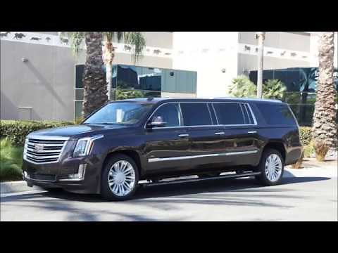 2017 Cadillac Escalade Platinum Edition Six Door Limo Limousine by Quality Coachworks