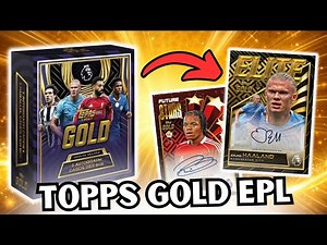 Opening Topps Gold Premier League 2026! TWO AUTO'S!
