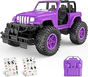 NQD RC Cars 1:16 Scale Remote Control Jeep Car 80 Min Playtime 2.4Ghz Off-Road RC Trucks for for Toddlers Girls Kids