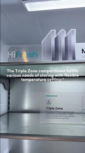 Discover the Hisense RQ768N4AW-KU refrigerator: Your ultimate kitchen companion!