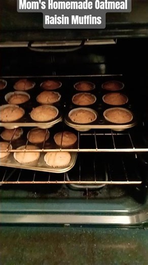Mom's Homemade Oatmeal Raisin Muffins @ebonyjames12 5/21/26