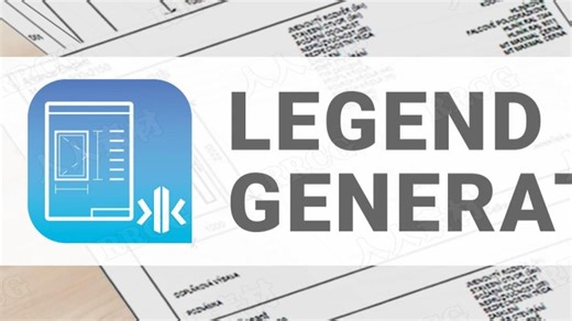 Legend Generator自动化图例生成器Revit插件