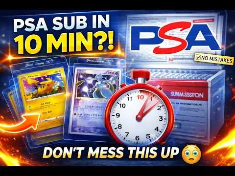 How to Submit Cards to PSA in 10 Minutes | Step-by-Step Guide