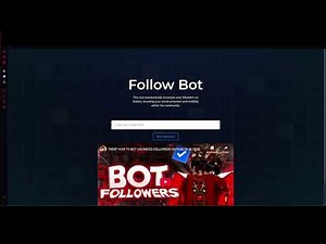 HOW to BOT FOLLOW YOUR ROBLOX ACCOUNT | WORKING 2025 | SIMPLE AND EASY |