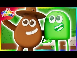 🏫 Basic Back to School Colour Lessons | Learn Colours | ‪@colourblocks‬