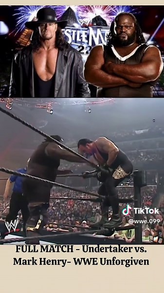 Undertaker vs. Mark Henry: WWE Unforgiven Full Match