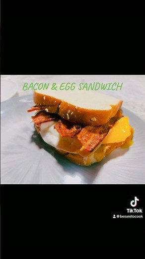 Quick & Easy Egg and Bacon Sandwich Recipe: Perfect Breakfast in Minutes!