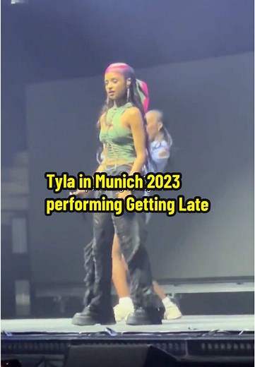 Tyla two years ago in Munich performing Getting Late #munich #tylagettinglate #foryoupageviral @Tyla