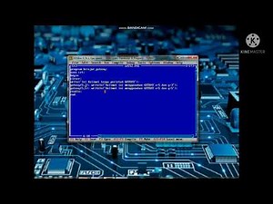Tutorial Pascal part 11 gotoxy dan format warna pascal