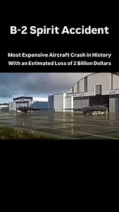 Aviatrails Aviation on Instagram: "On 23 February 2008, Spirit of Kansas, a B-2 Spirit stealth bomber of the United States Air Force, crashed on the runway moments after takeoff from Andersen Air Force Base in Guam. The aircraft was destroyed, but both crew members successfully ejected. The accident marked the first operational loss of a B‑2 bomber, and as of 2024 remains one of two lost B-2s since another damaged B-2 had to be retired due to repair costs after an on-board fire. With an estimate