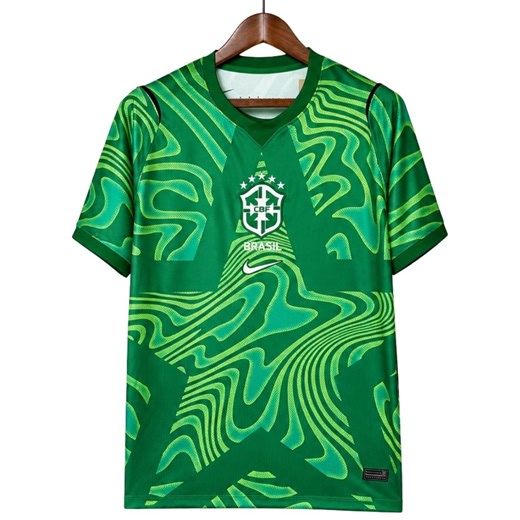 Camisa Goleiro Brasil Copa do Mundo 2026 Masculina Verde Oficial Nike