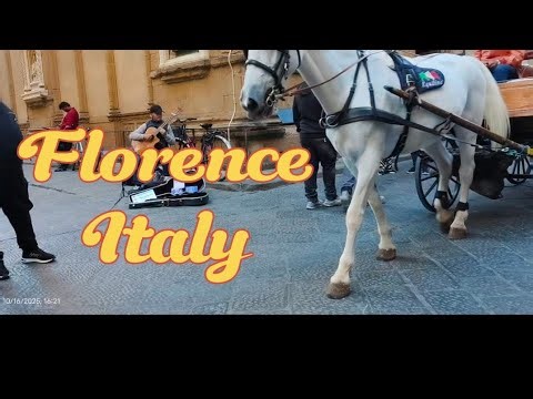 FLORENCE ITALY || Amazing Street live view #tour #florenceitaly #fypシ