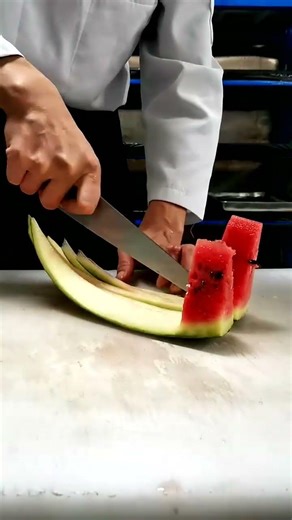 How To Turn a Watermelon Into Beautiful Fruit Art Using Easy Knife Techniques
