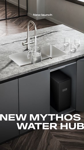 New Mythos Water Hub featuring tap, boiler, filter and filter head. With a one box compact design, you will save space under the sink so you can use it to store bins or accessories. . . #FrankeHomeSolutions #FrankeGroup #Frankekitchen #MythosWaterHub #WaterYourWay | Franke