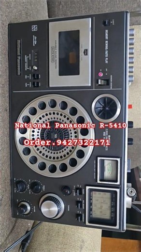 National Panasonic R- 5410 radio cassette recorder beautiful set Mo 9427322171