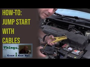 Jump Starting Your Car with Jumper Cables: For Beginners