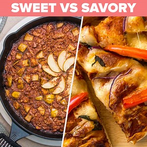 85K views · 160 reactions | Whether it be sweet or savory these skillet recipes will fit any mood you're in! See and shop the recipe: https://tasty.co/buy/cinnamon-apple-quinoa-skillet-bake | Tasty | Facebook