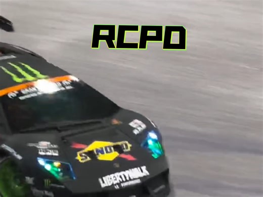 汕头点火RCPD蚊车组赛道记录，魔爪兰博基尼蝙蝠