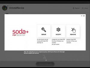 How to Uninstall Soda PDF Completely with UninstallService