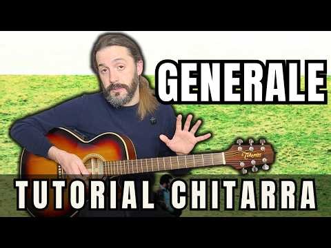 General - Francesco De Gregori | Guitar Tutorial (Chords, Rhythm, and Structure)