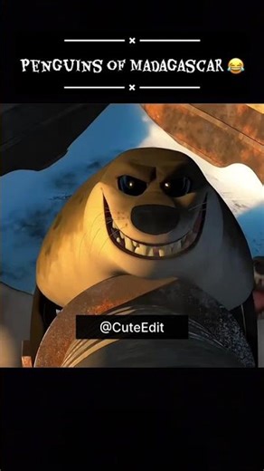 Penguins of Madagascar Funny Moment 😂🐧