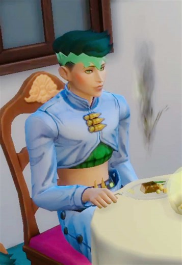 Jojo's Bizarre Adventure in The Sims: A Night in Morioh