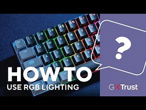 How to change the RGB lighting on your Acira Mechanical keyboard